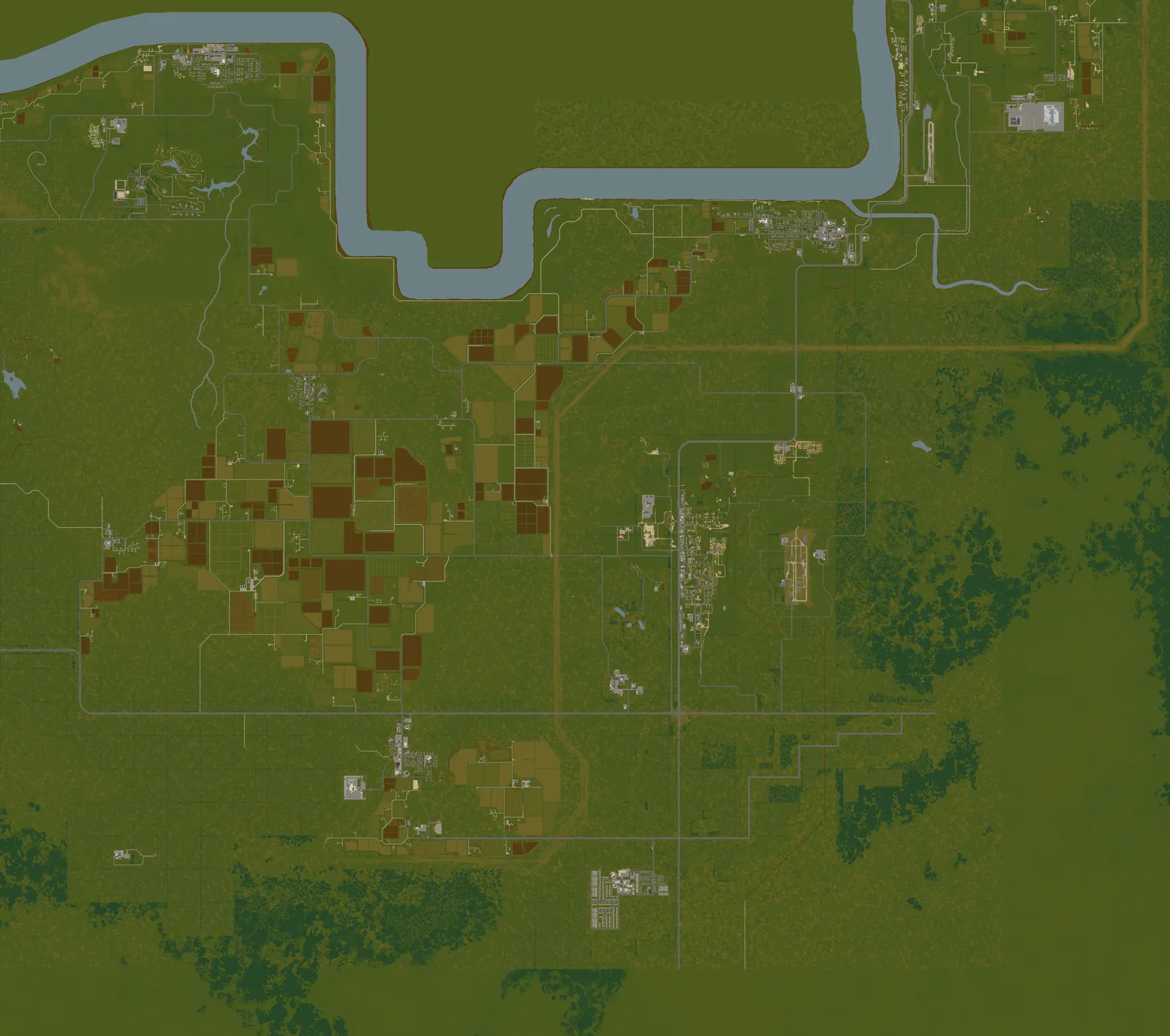 Project Zomboid Knox County interactive map - drag to pan, scroll to zoom, pick a town to drill in