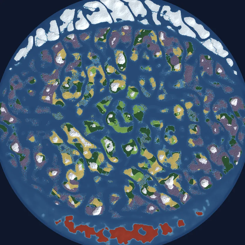 Valheim world map for seed Kd7ZpVnA4C