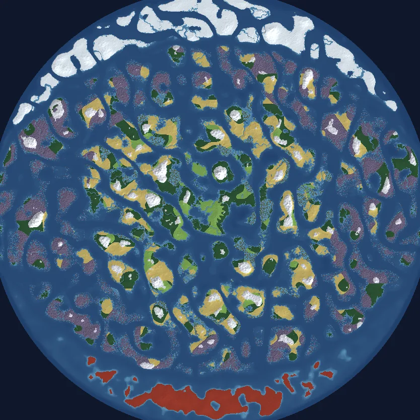 Valheim world map for seed Tc6RyDkG3V