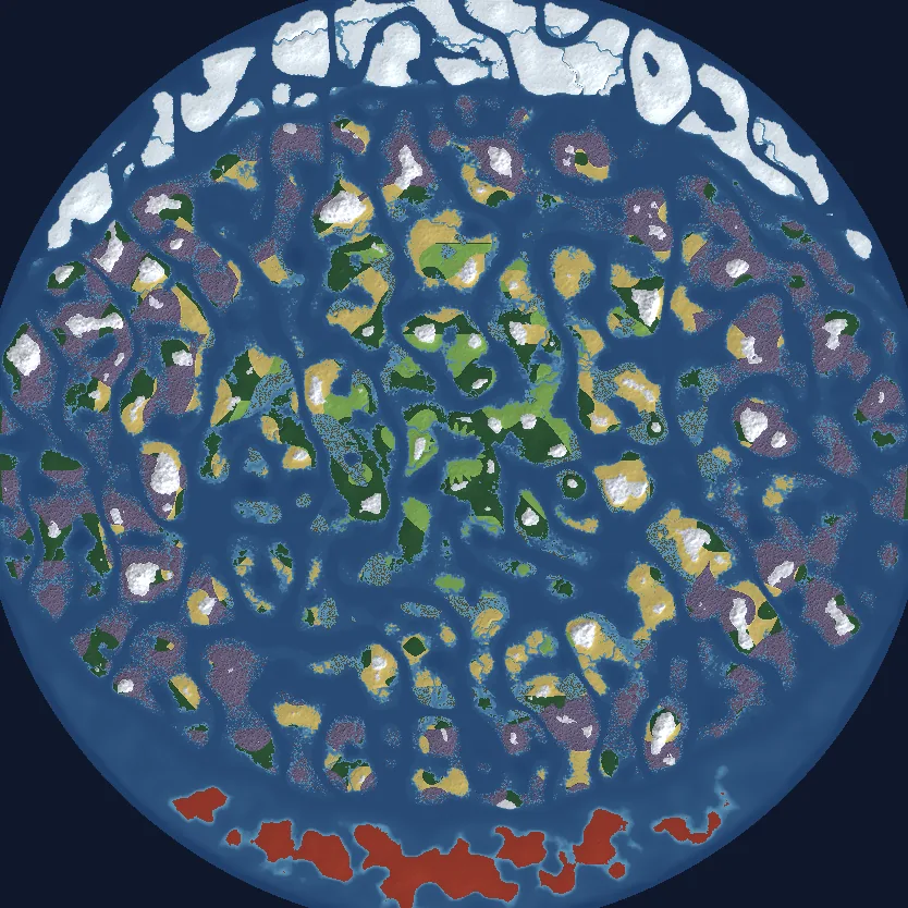 Valheim world map for seed Ylw3TqBm8R