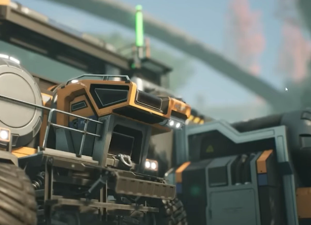 Satisfactory Update 1.2 console fluid trucks