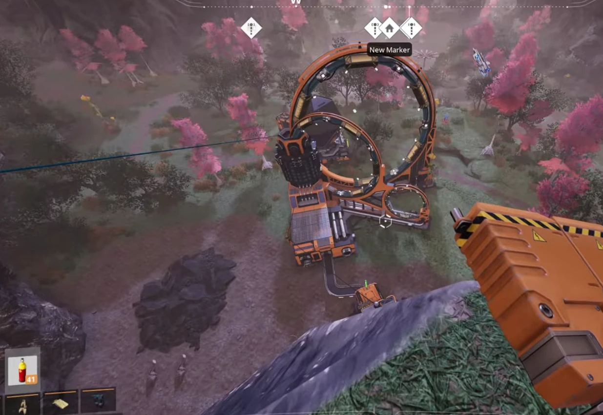 Satisfactory crystal miner automation with belts power and quartz