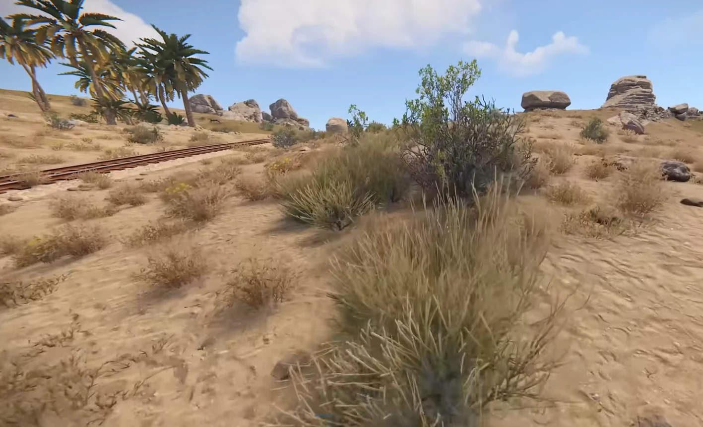 Rust server panel with region and mod selection