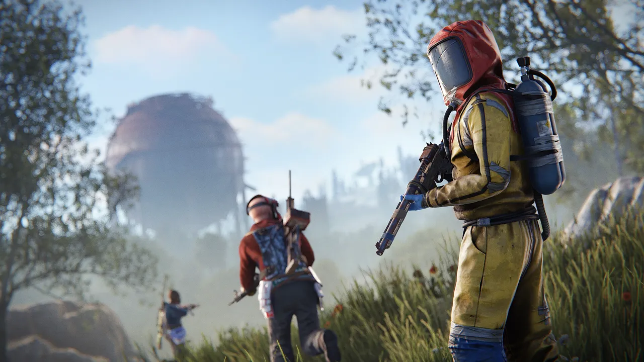 Rust dedicated server hosting gameplay