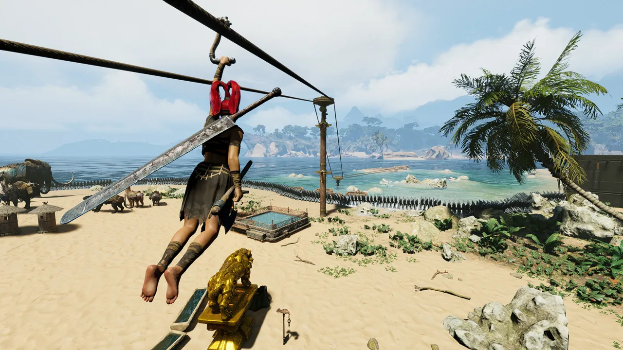 Soulmask tribal village