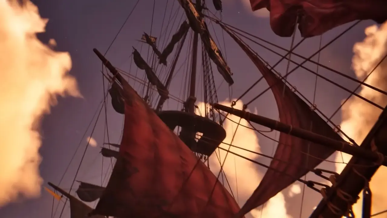 Windrose ship and sea exploration